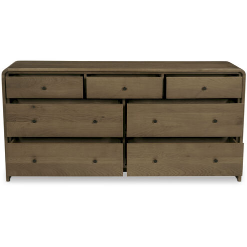Riley Brown Dresser, 7 Drawer